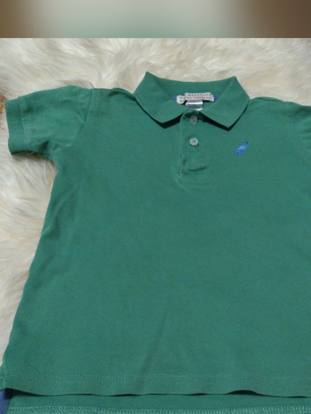 The Beaufort Bonnet Company Kelly Green Polo Size 4T